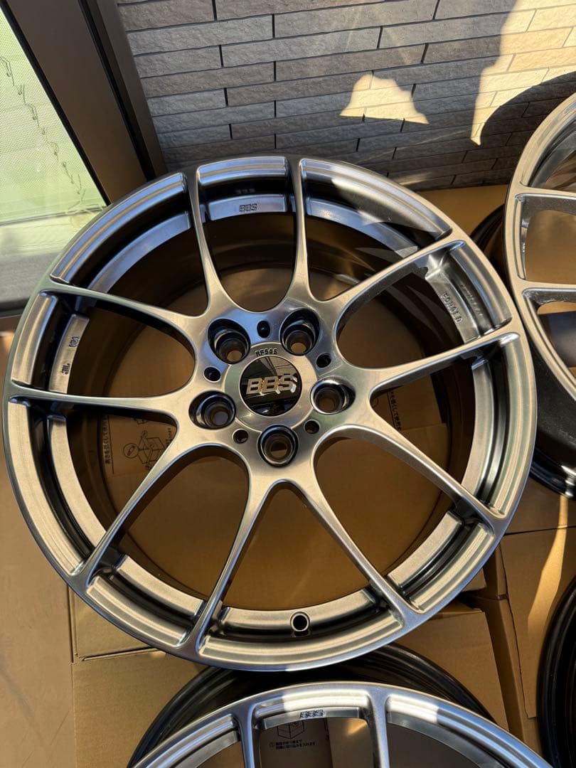 h*7様 送料込み！極美品！ガリ傷無! BBS RF505 17インチ PCD1