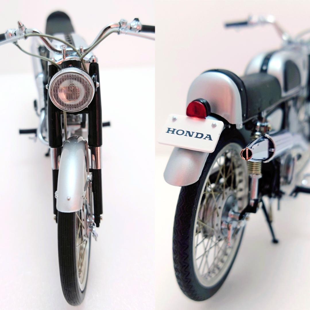 希少 EBBRO ホンダ CR110 ストリート 1962 バイク 精密模型 ご覧