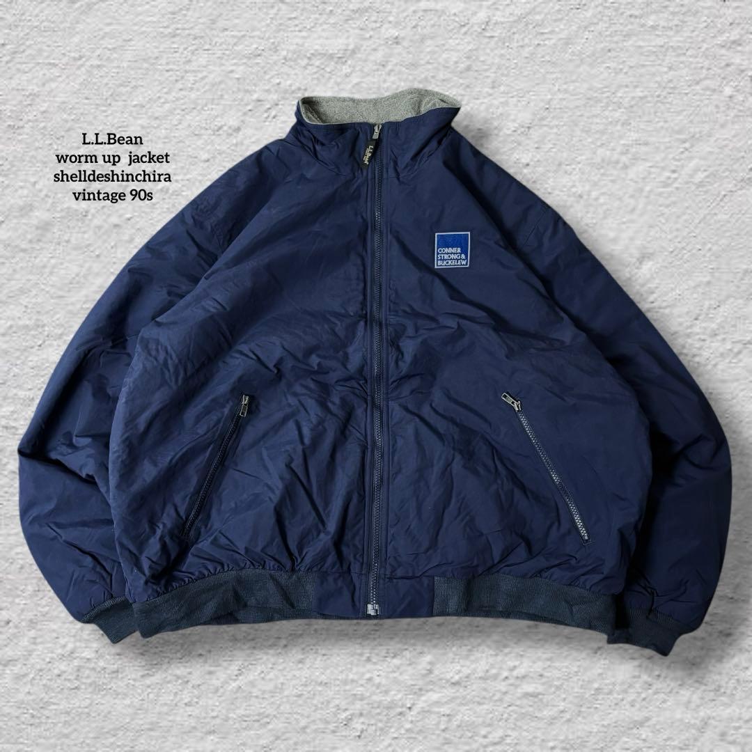 エルエルビーンウォームアップジャケット90s古着vintageシェルド