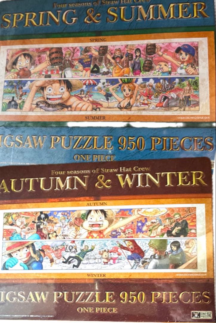 【激レア新品】 ONE PIECE ジグソーパズル 950ピース 四季セット 楽天市場】ワンピース ジグソーパズル 950ピース ONE PIECE CHRONICLES