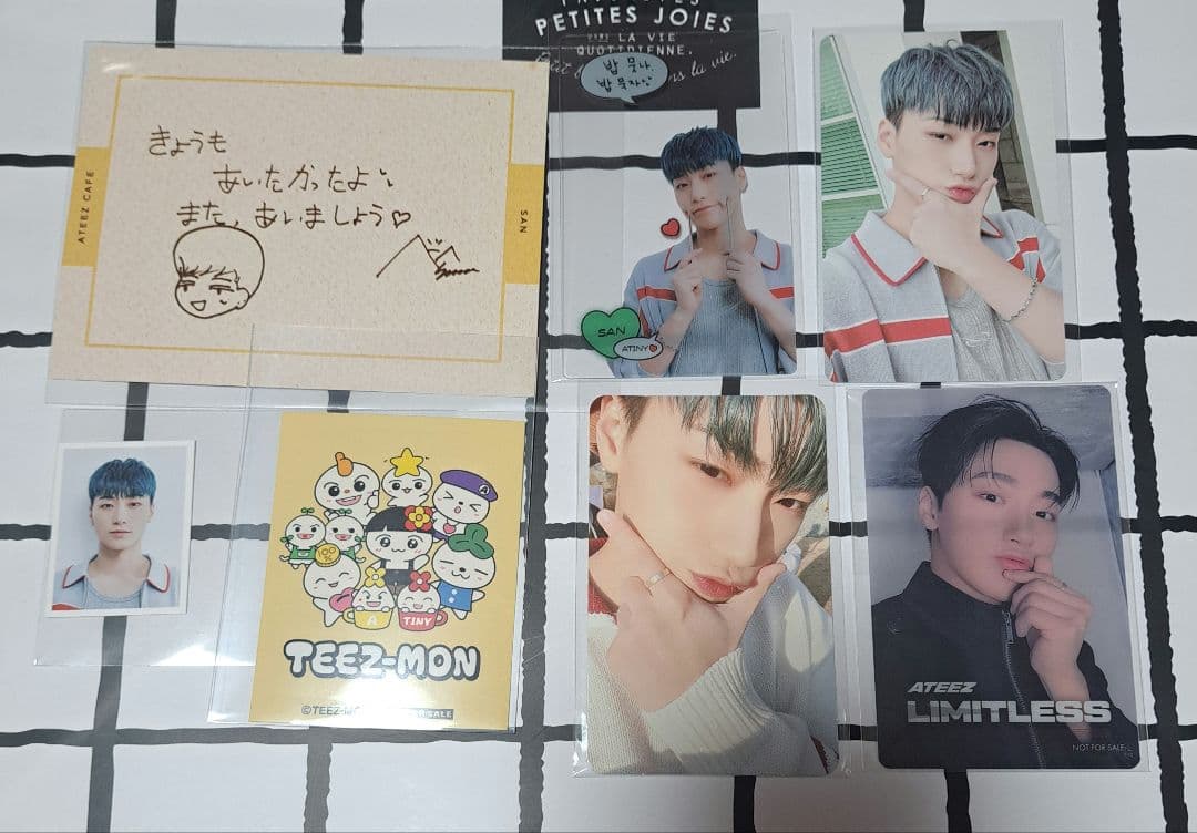 ATEEZ チェサン サン トレカ セット - メルカリ