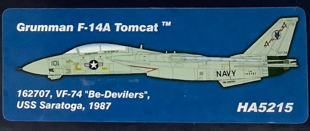 内箱未開封】HOBBY MASTER F-14A トムキャット HA5215 - メルカリ