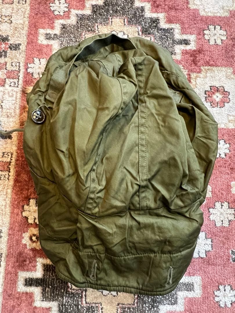 スペシャルビンテージ 70s M-65 XS アルミジップ コヨーテファー