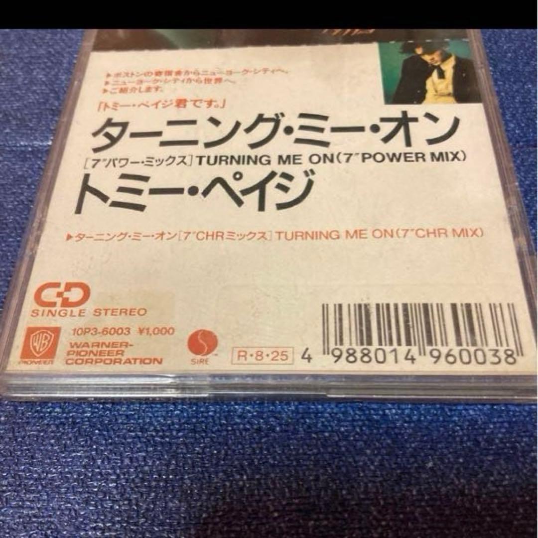 トミー・ペイジ TOMMY PAGE .ターンイング 8センチ8cmシングルCD