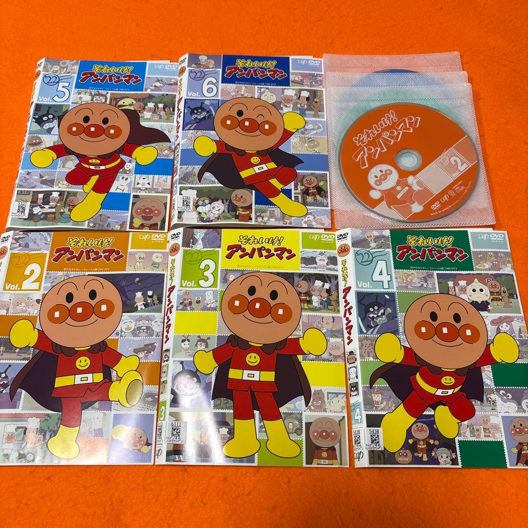 それいけ！アンパンマン '22 DVD 全5巻セット - メルカリ