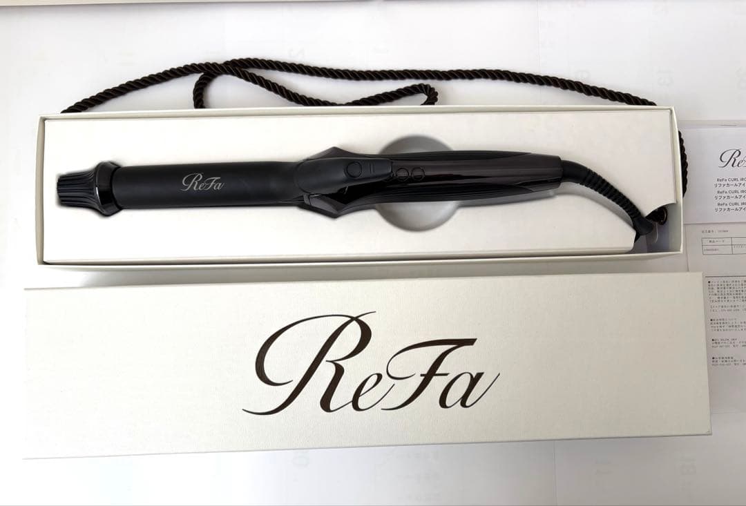 ReFa カールヘアアイロン ブラック 26mm リファ カールアイロン プロ 26mm ブラック Φ26 RE-AU-03A 黒 MTG ReFa