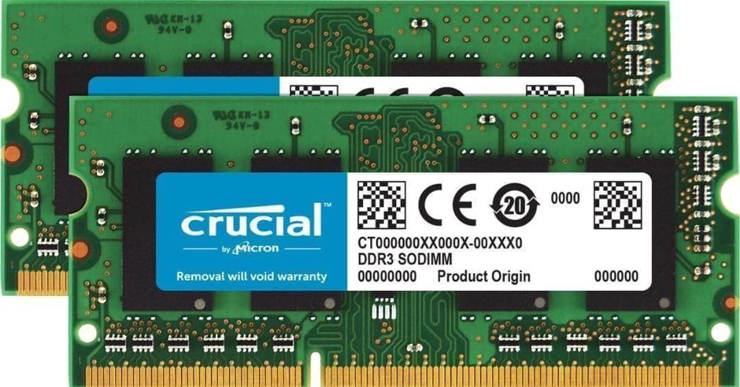 Crucial (クルーシャル): ノートパソコン用 メモリー 16GB×2個 - メルカリ