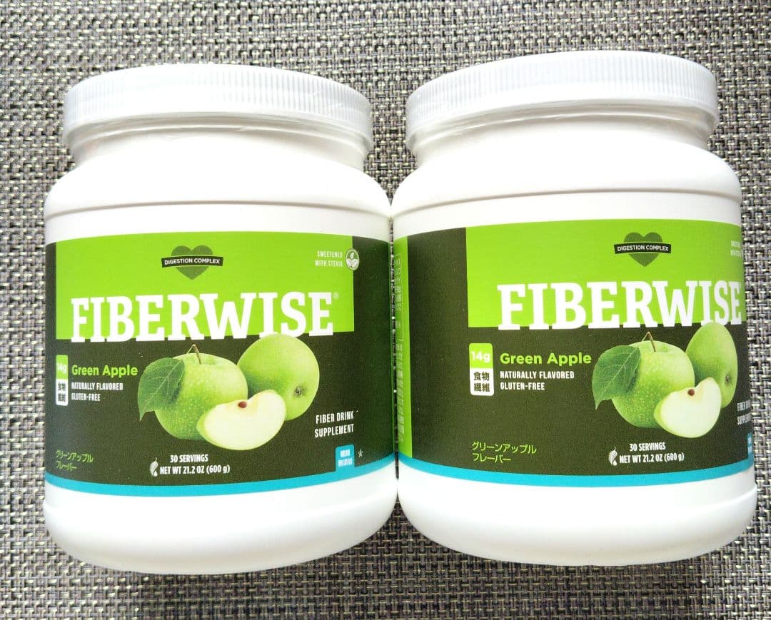 メラルーカ★ファイバーワイズ FIBERWISE グリーンアップル糖類無添加2個 ファイバーワイズ 糖類無添加 グリーンアップル