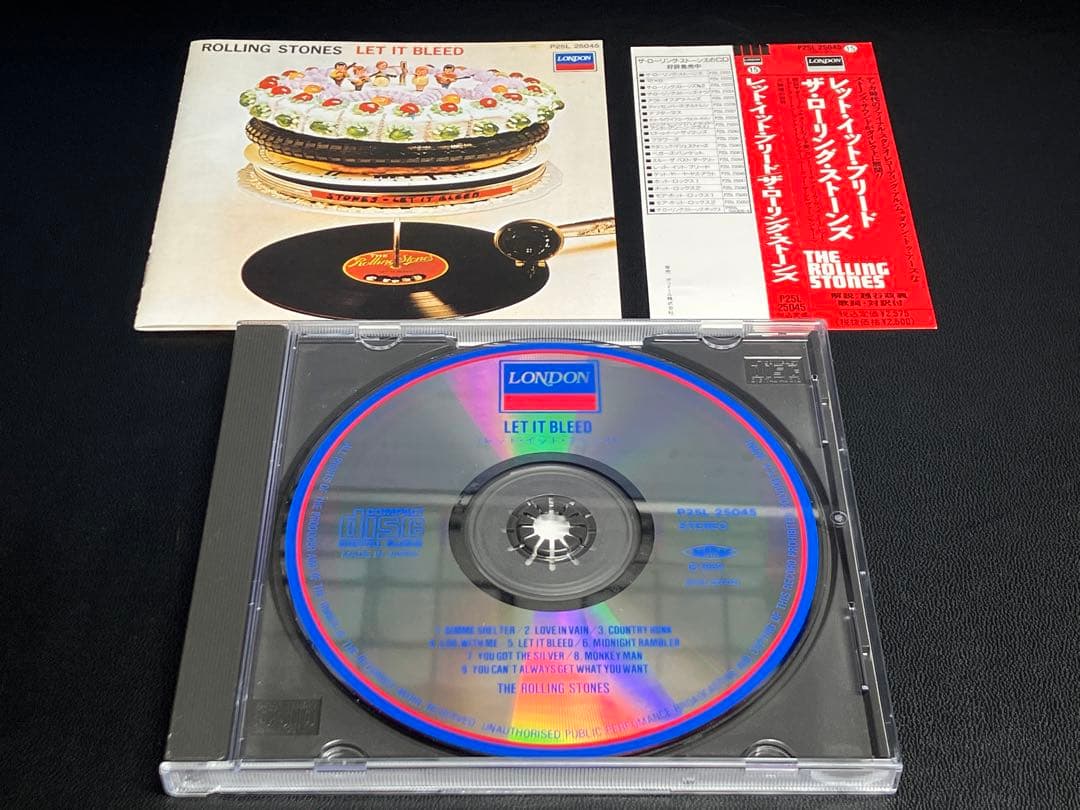 THE ROLLING STONES LET IT BLEED 国内盤帯付き - メルカリ