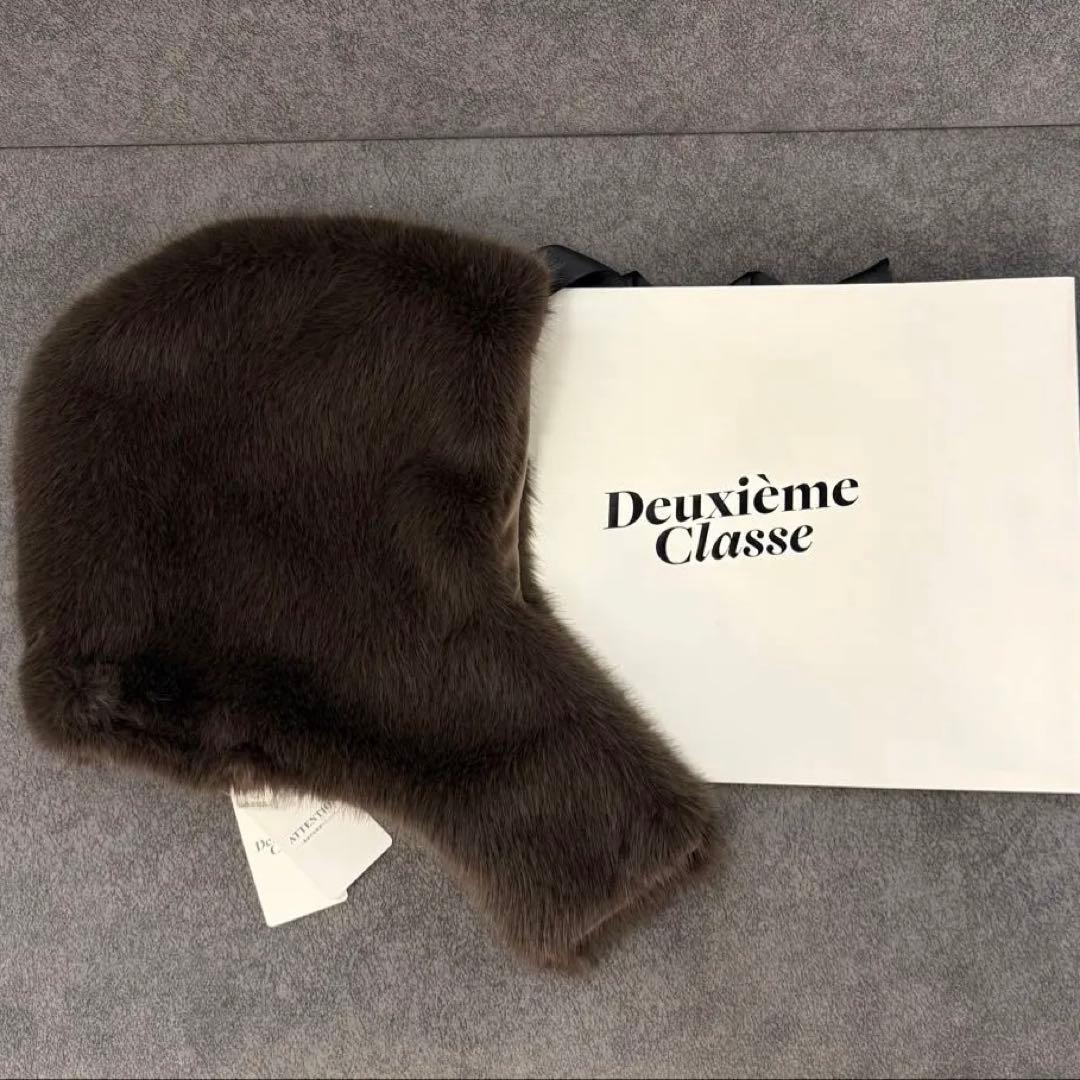 新品タグ付き】CELERI セルリ FUR BALACLAVA ブラウン - メルカリ