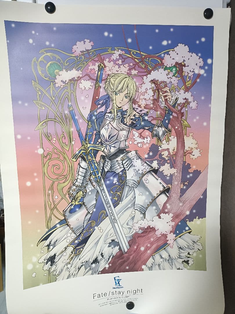 一番くじ Fate10周年記念 A賞ポスター セイバー アルトリア CLAMP画 一番くじ Fate10周年記念 A賞ポスター セイバー アルトリア CLAMP画