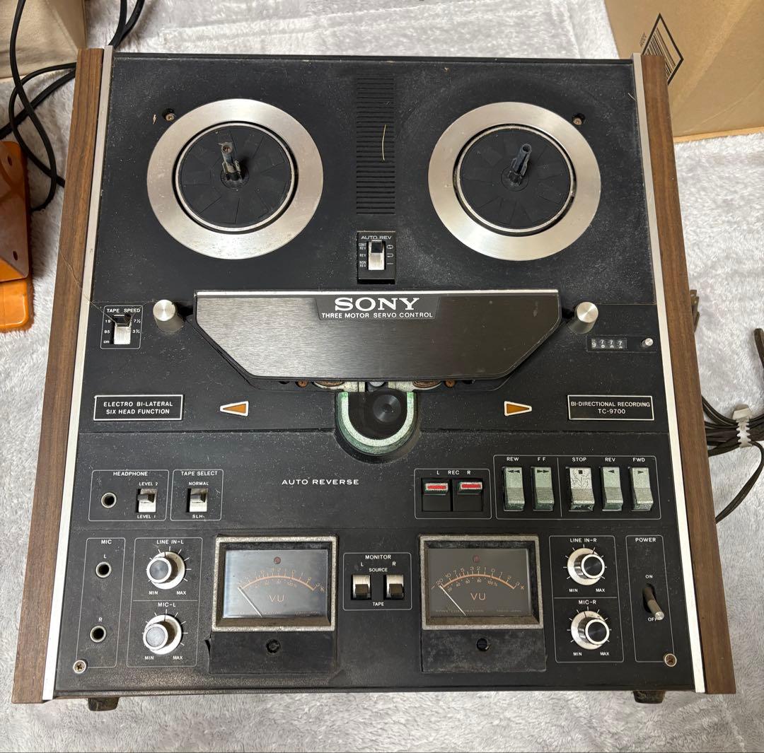 SONY オープンリールレコーダー TC-9700 昭和レトロ - メルカリ