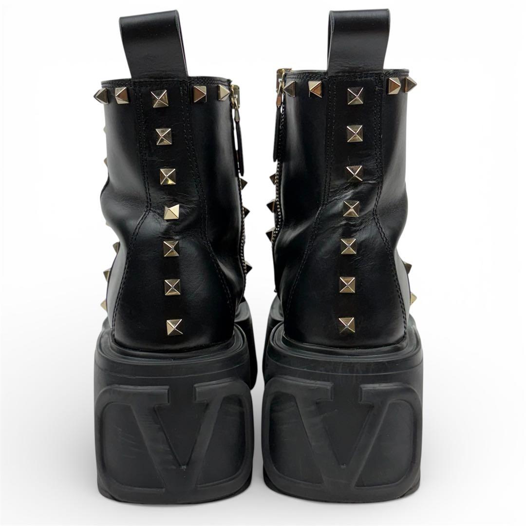 VALENTINO ヴァレンティノ　23.5cm 36.5 ユニークフォーム　黒