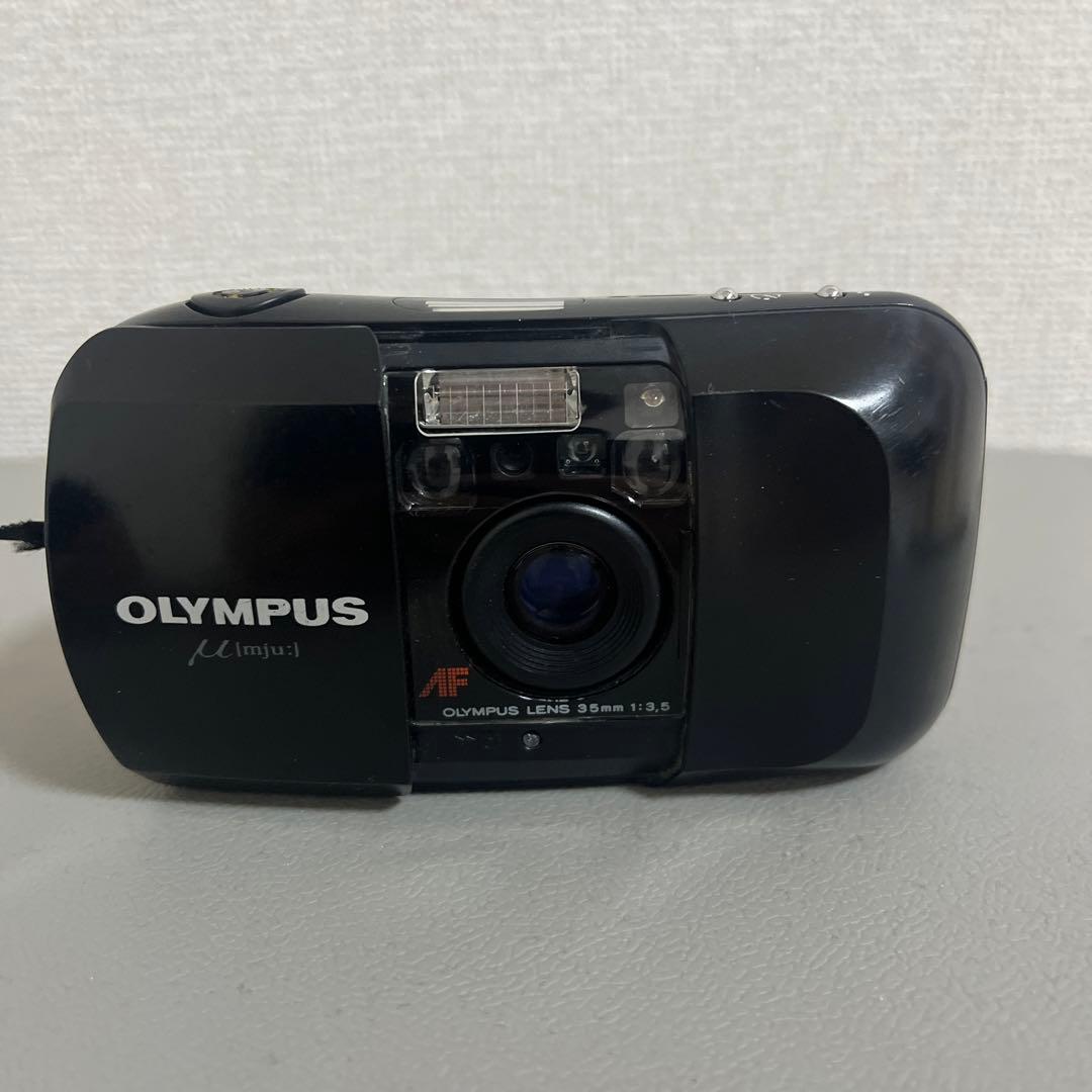 初代 ミュー OLYMPUS μ[mju:]35mmフィルムカメラ - メルカリ