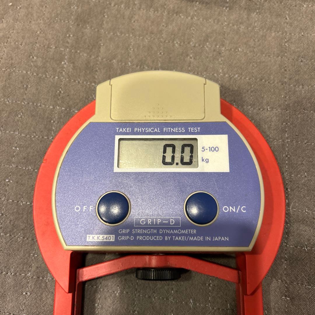 握力計 竹井機器工業 竹井機器 TAKEI デジタル握力計 グリップD - メルカリ