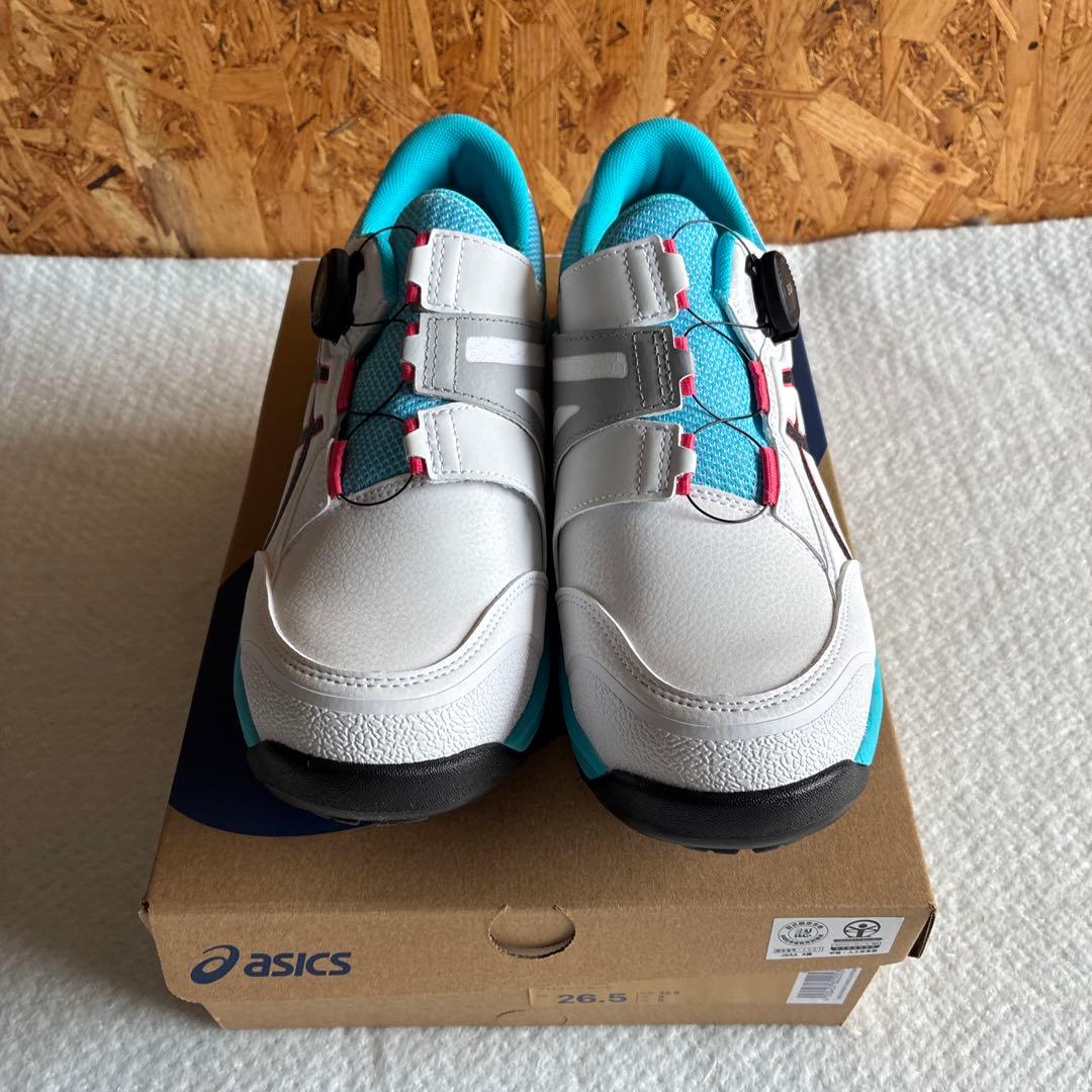 新品未使用 アシックス 安全靴 26.5cm BOAシステム