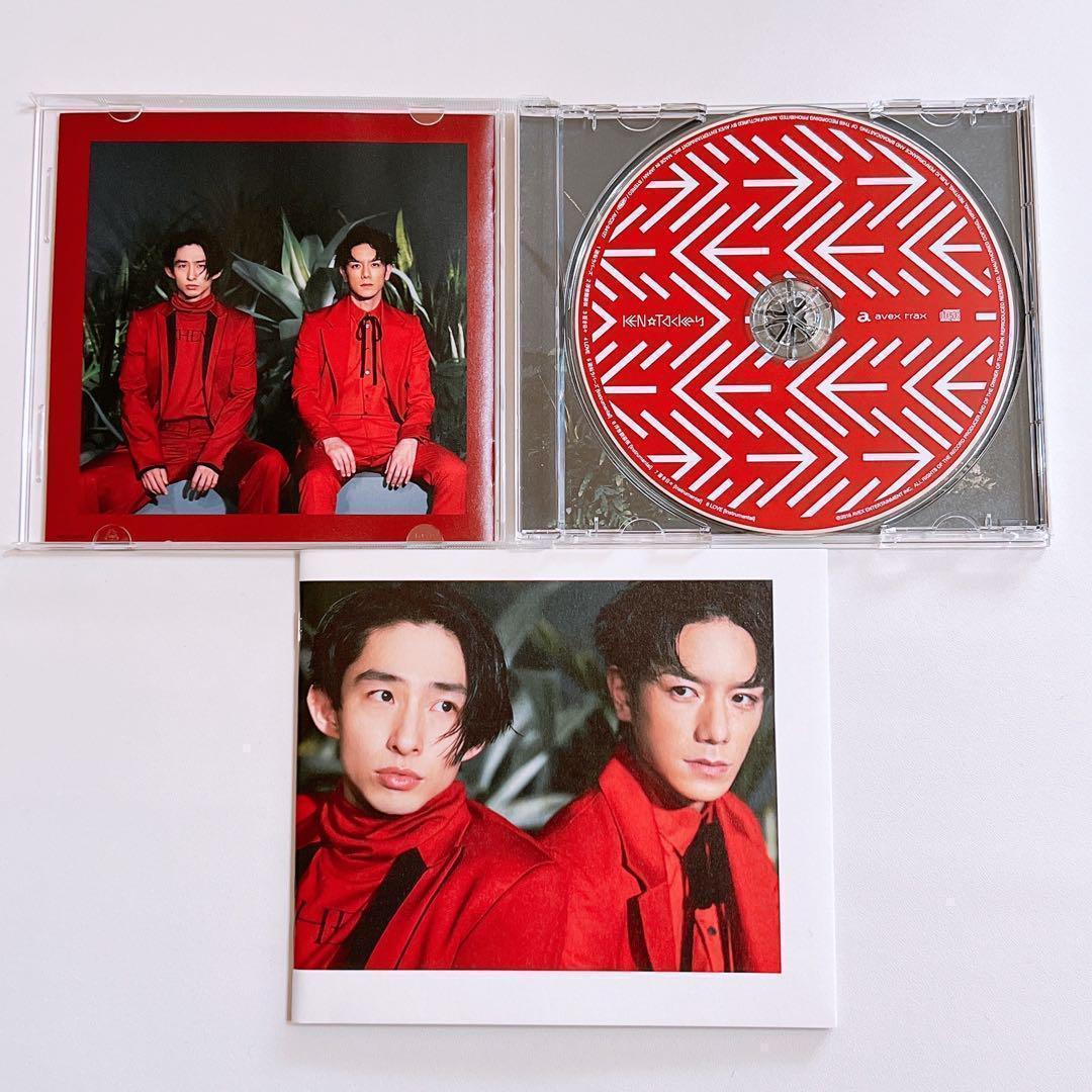 KEN☆Tackey 逆転ラバーズ 通常盤 初回仕様 CD 滝沢秀明 三宅健 - メルカリ