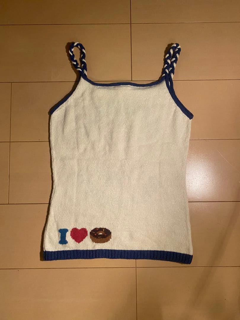 初期 ヒステリックグラマー ´90 ピギー ニットキャミソール Y2K