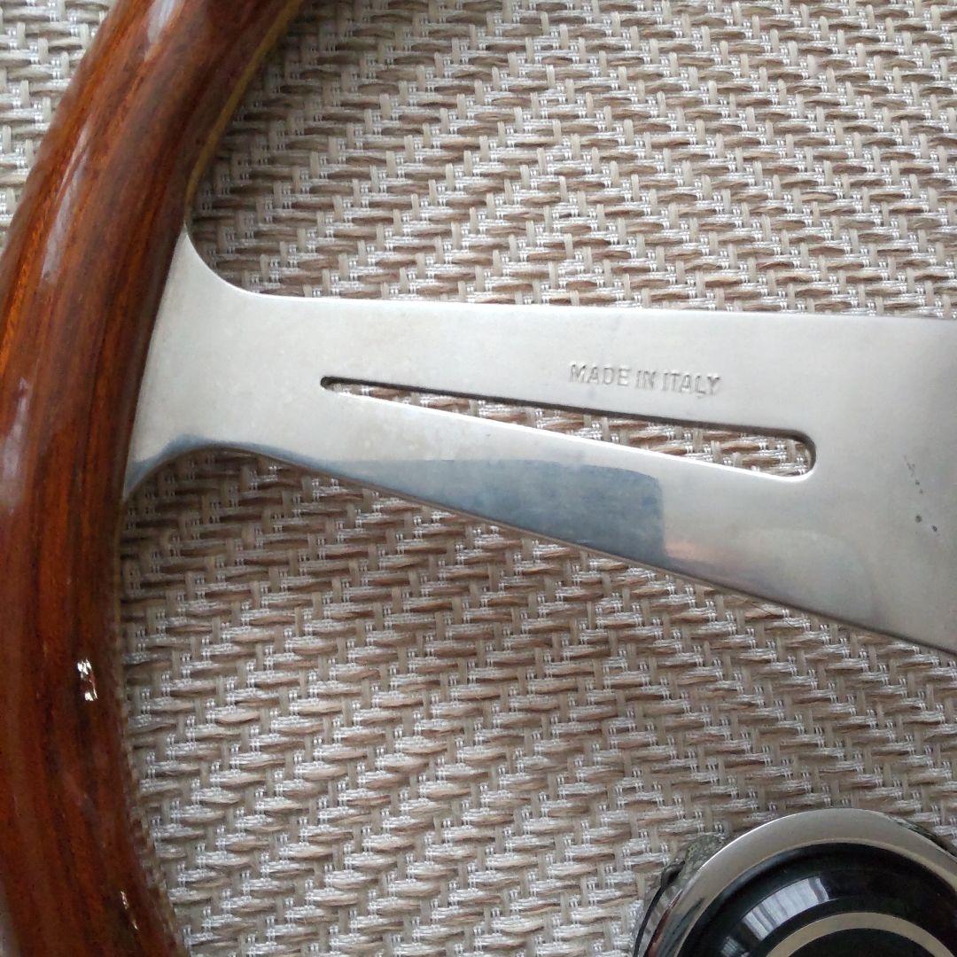 NARDI360mmウッド3本スポークステアリング - メルカリ