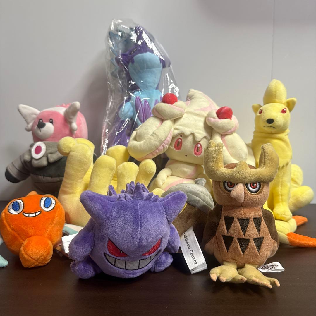 ポケモンセンター限定　ぬいぐるみ　マスコット　まとめ売り　9体 Pokemon（ポケモン） ポケモンセンターオリジナル マスコット