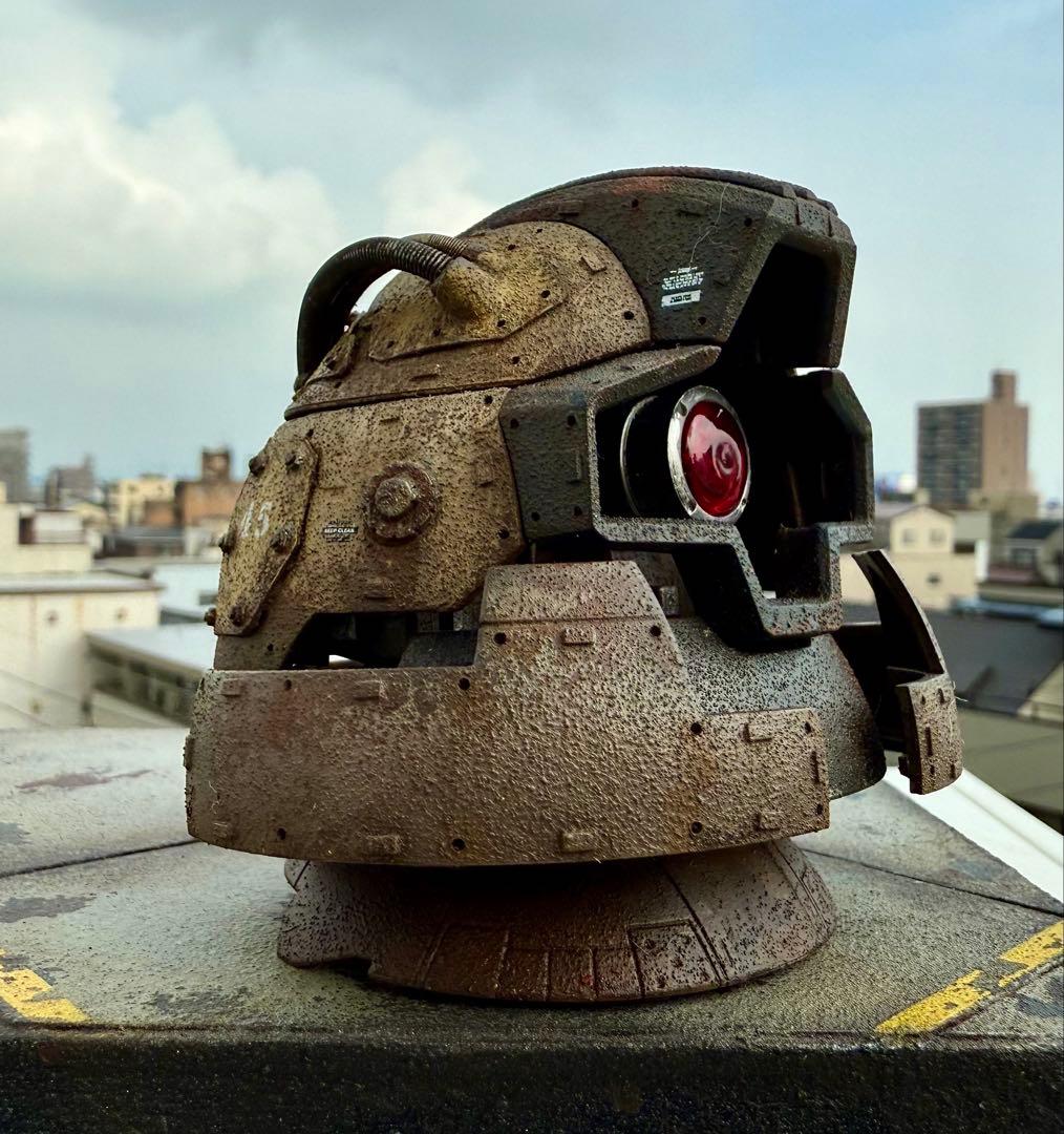 EXCEED MODEL ドムヘッド サンドカラー 現地改修 塗装完成品 - メルカリ