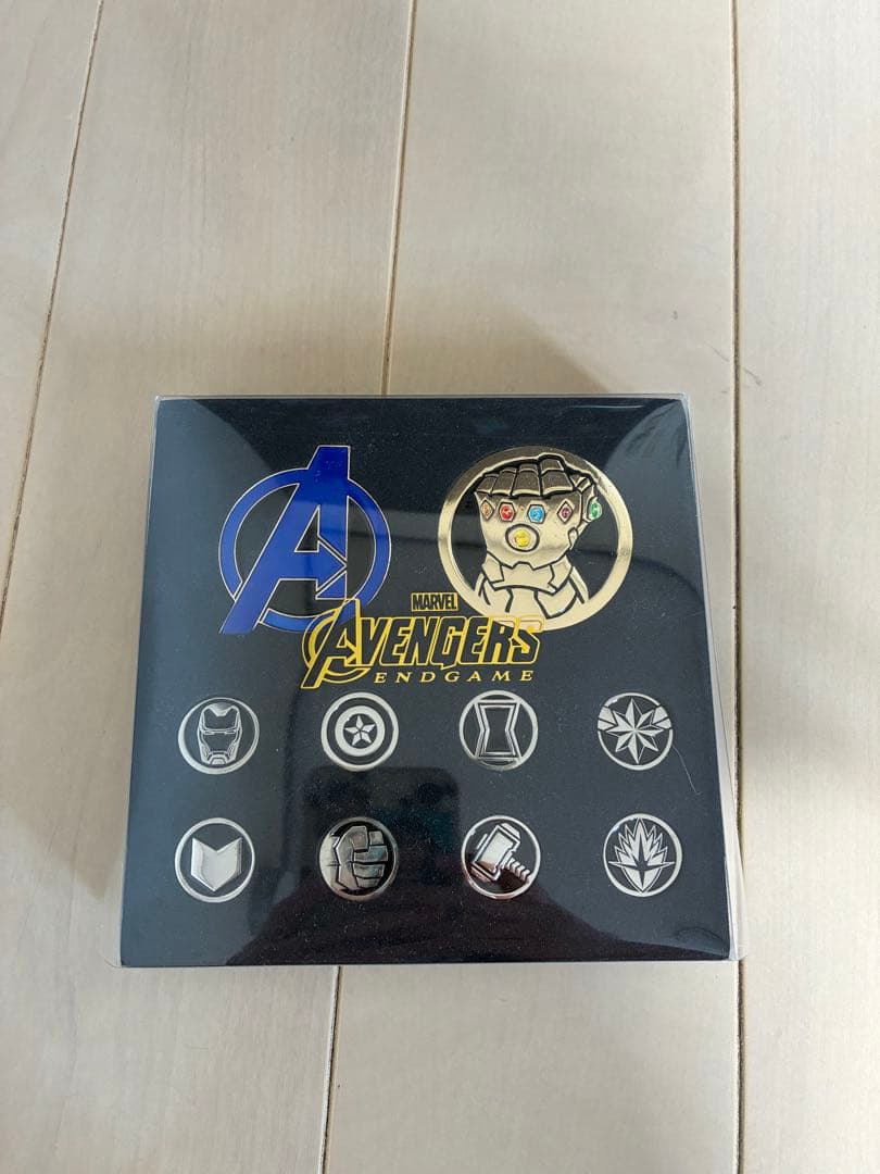 アベンジャーズエンドゲーム ピンバッジセット - メルカリ