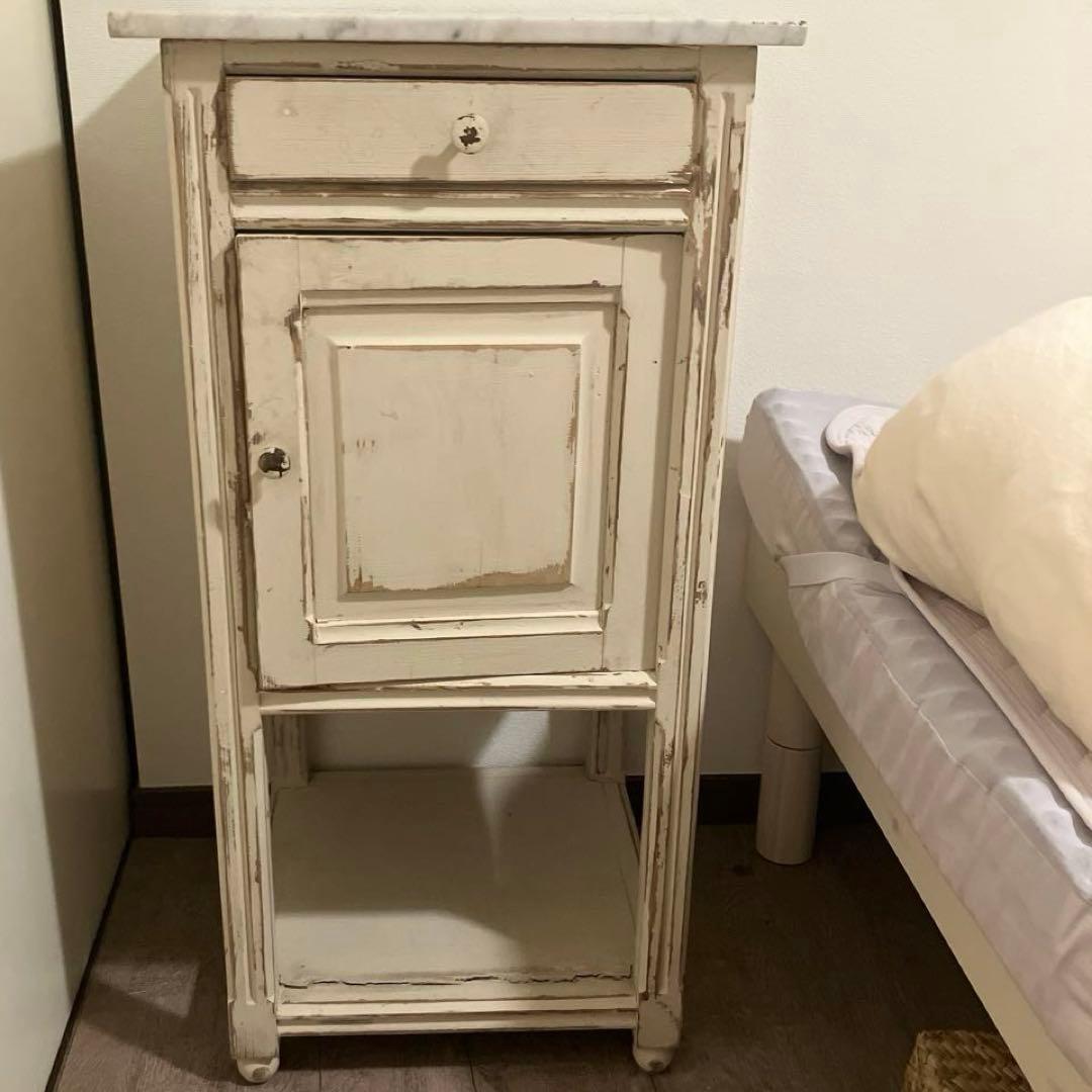 訳あり　フランスアンティークキャビネット アンティーク3面ガラスキャビネット.9 フランスアンティーク家具