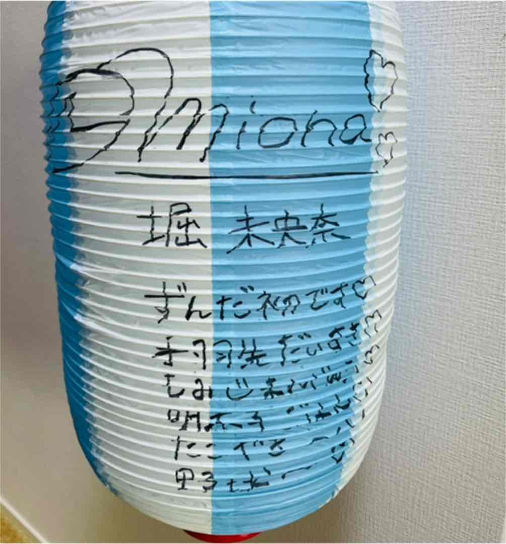 元乃木坂46 堀未央奈　サイン入り　提灯　のぎピク Amazon.co.jp: 堀未央奈 直筆サイン入りチェキ 抽プレ サイン チェキ