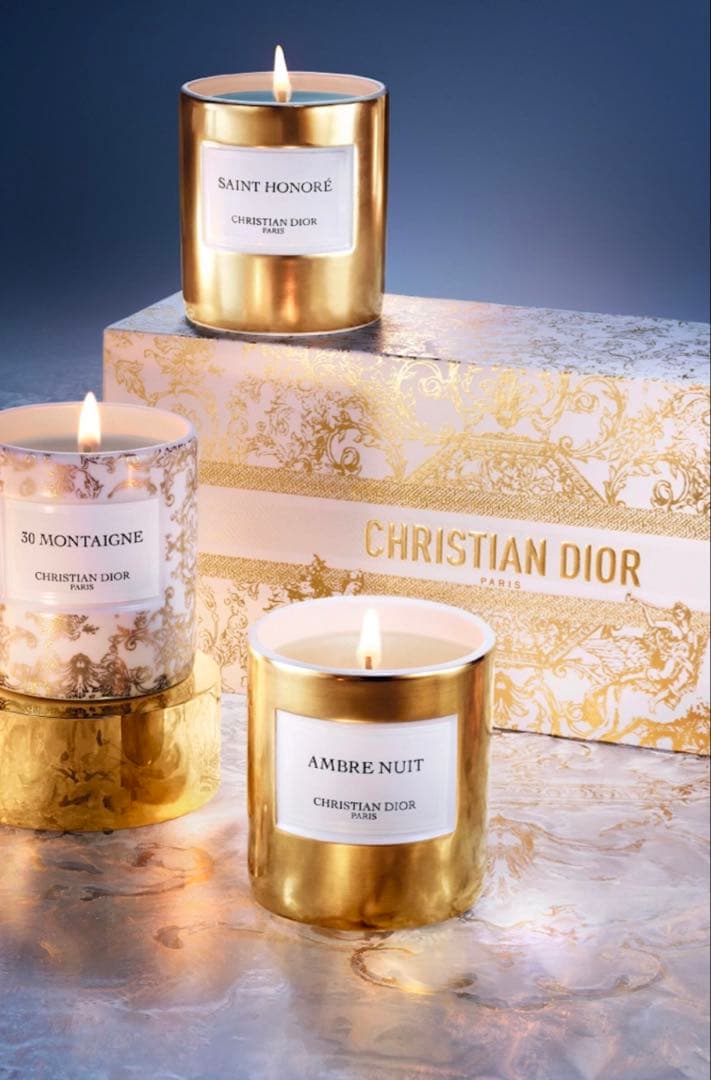 Christian Dior アロマキャンドル セット ディオール 限定アロマキャンドルセットdior-candle (Dior/キャンドル