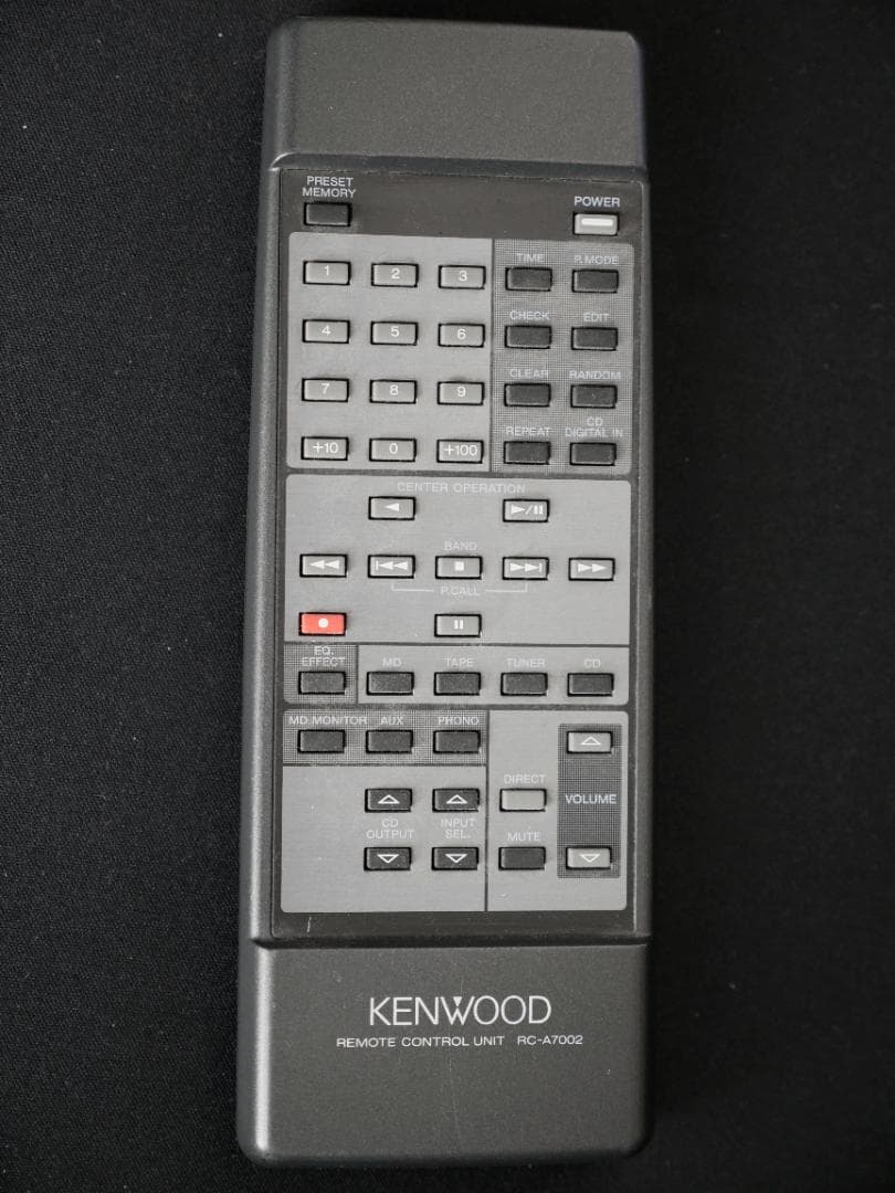 KENWOOD KAF-5002 第二世代K's リモコン付き ※動作不良品 - メルカリ