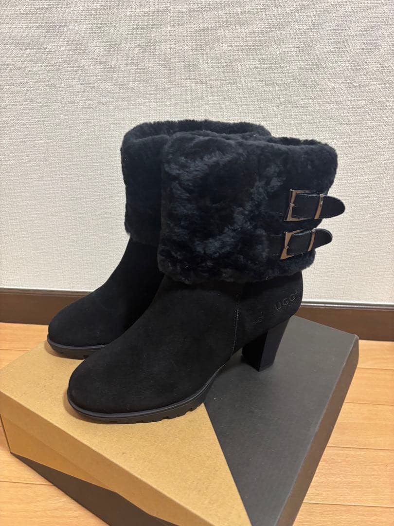 海外限定 本場 UGG ブラック スエードブーツ 楽天市場】UGG メンズ ニューメル ハイ ブーツ アグ ブラック 黒