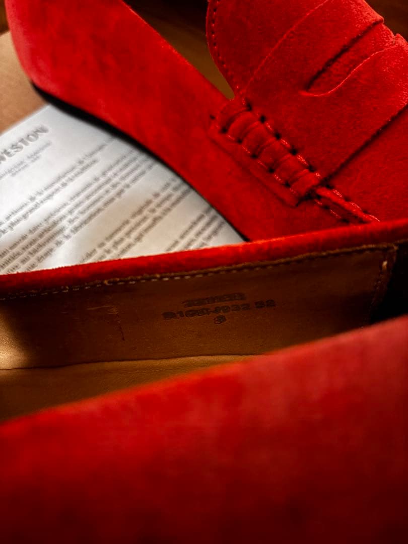 J.M.WESTON ドライビングシューズ WARNING CAR SHOE