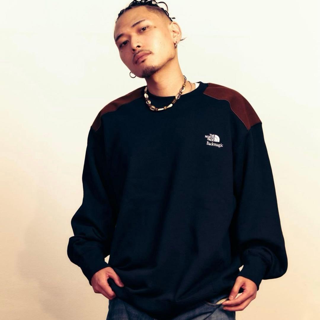 ノースフェイス Backmagic限定 Sweat Crew【XXL】ブラック - メルカリ