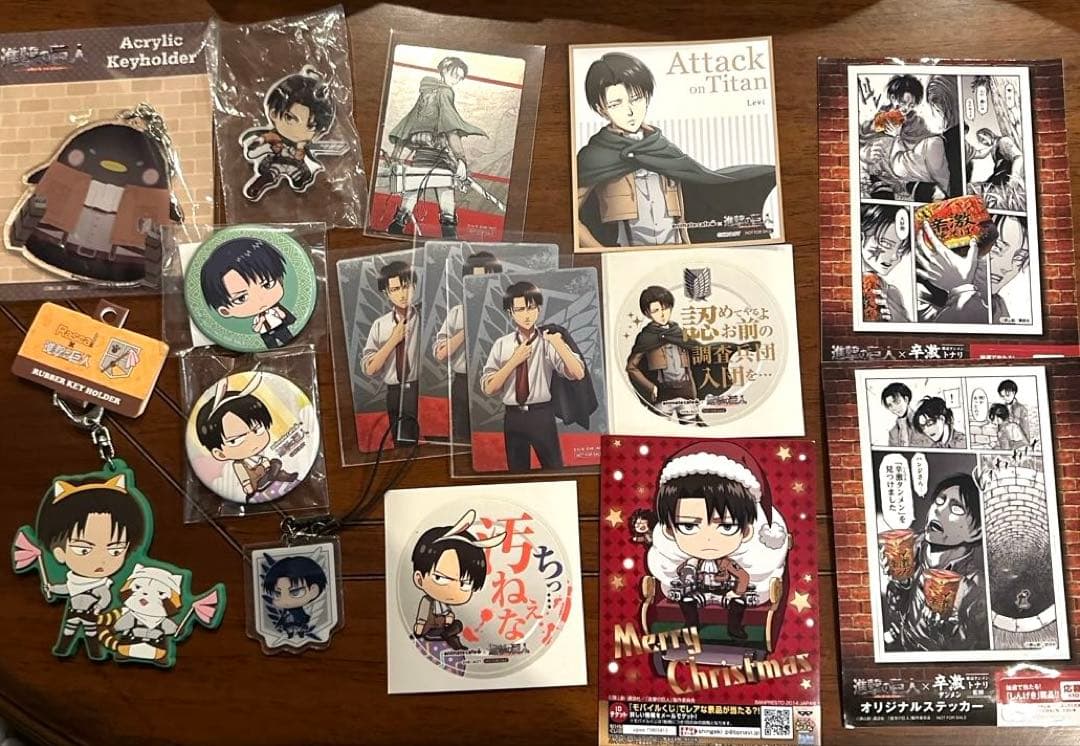 進撃の巨人 リヴァイ グッズまとめ売り - メルカリ