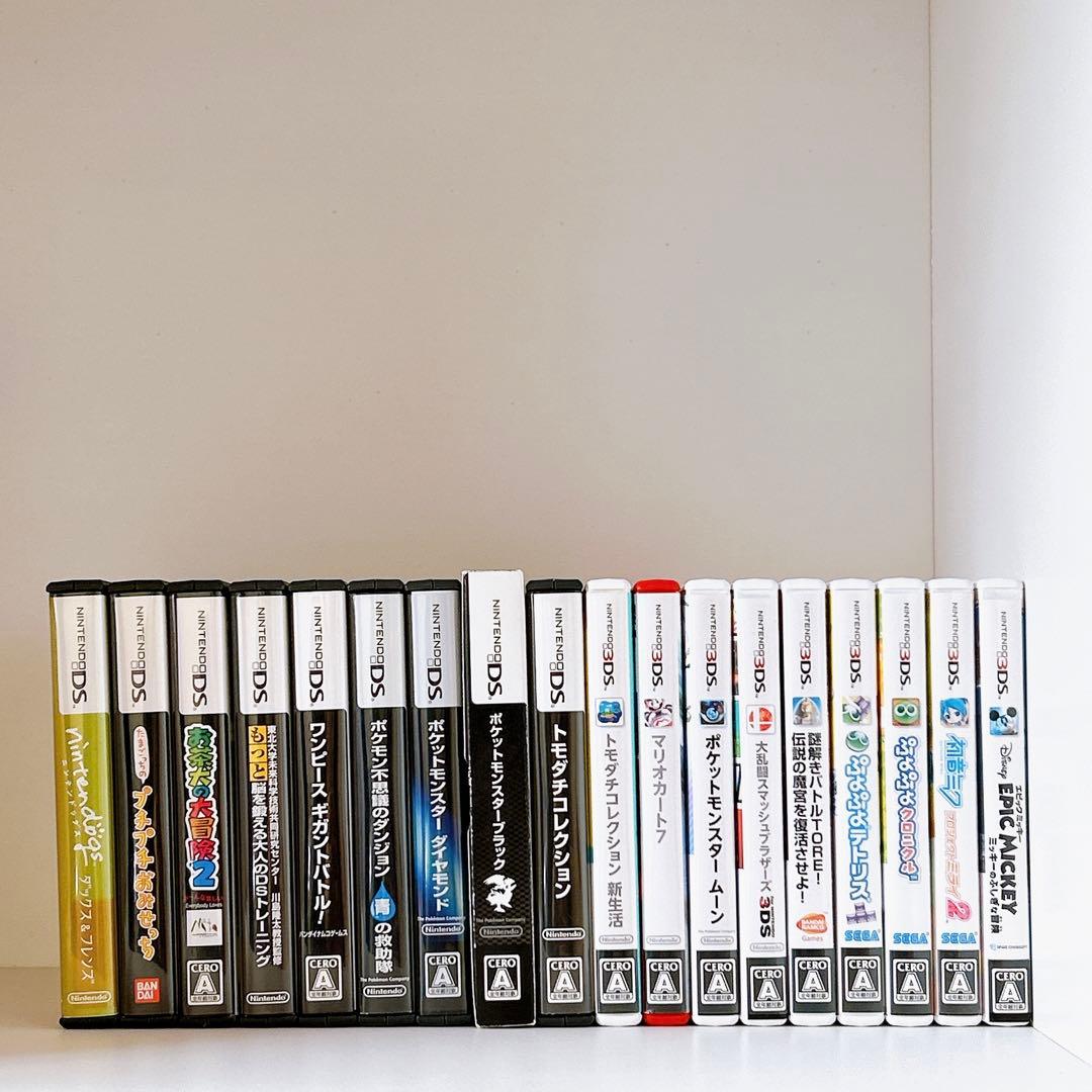 DS 3DS カセット ソフト18本セット まとめ売り ※バラ売り不可 - メルカリ