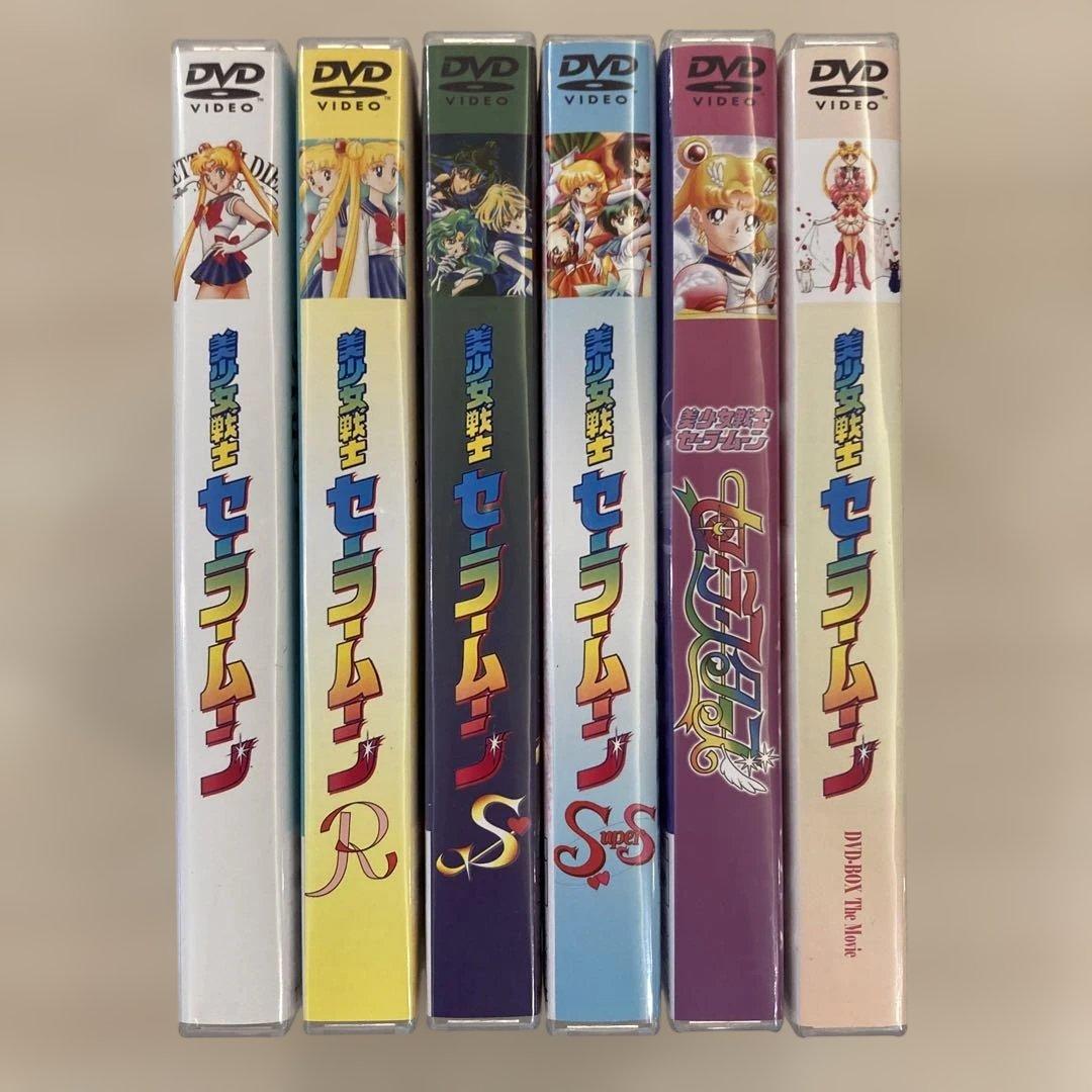 DVDセット39枚美少女戦士セーラームーン+劇場版 - メルカリ