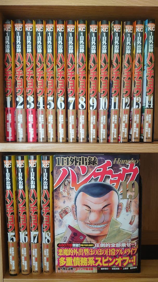 1日外出録ハンチョウ 1~19巻既刊セット【一部初版・帯付き】 - メルカリ