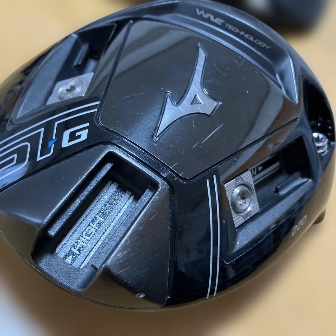 《低スピン》ミズノST-G220ドライバー　9.0° ヘッド＋純正ヘッドカバー