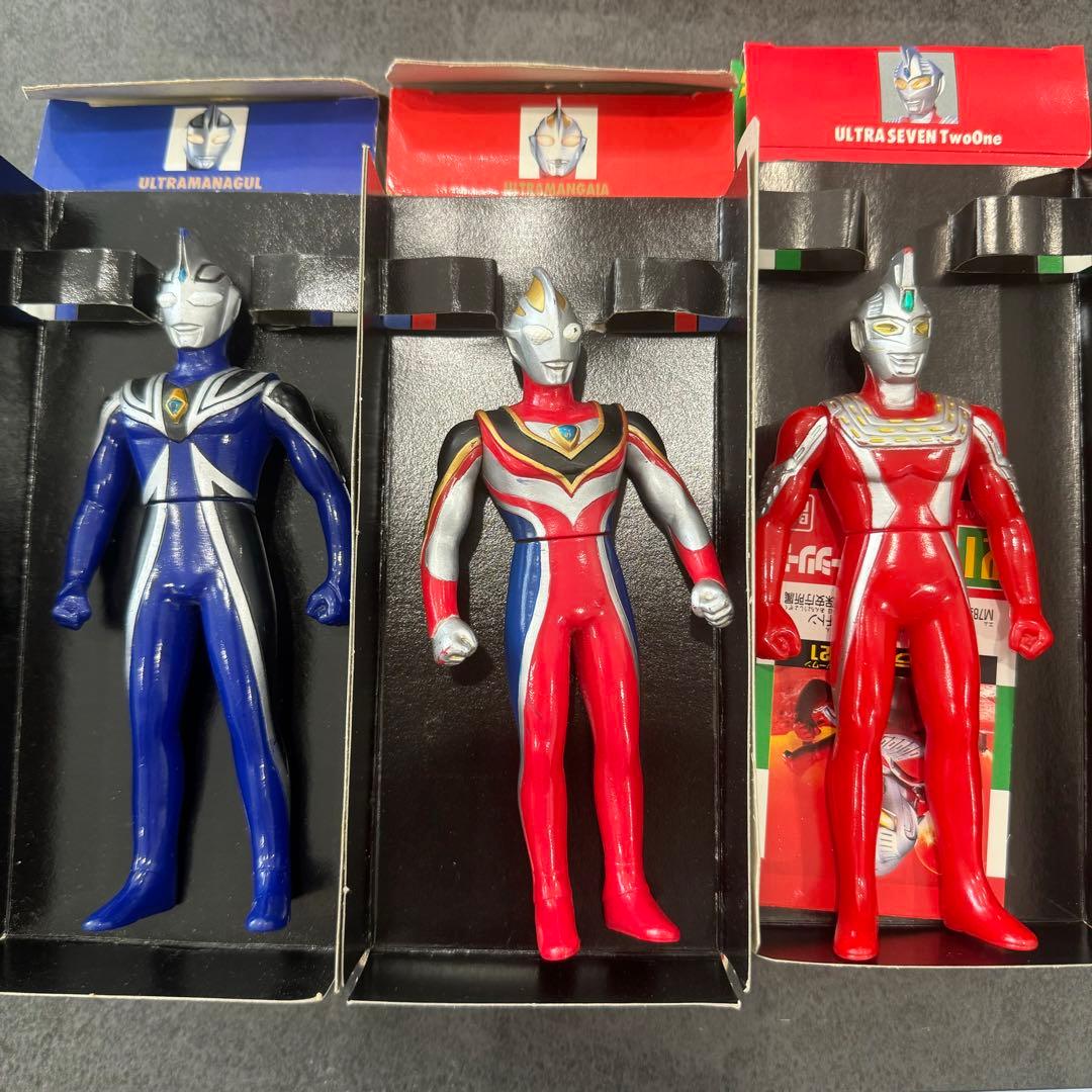 ウルトラマン ウルトラヒーローシリーズ ソフビ フィギア 箱・カード