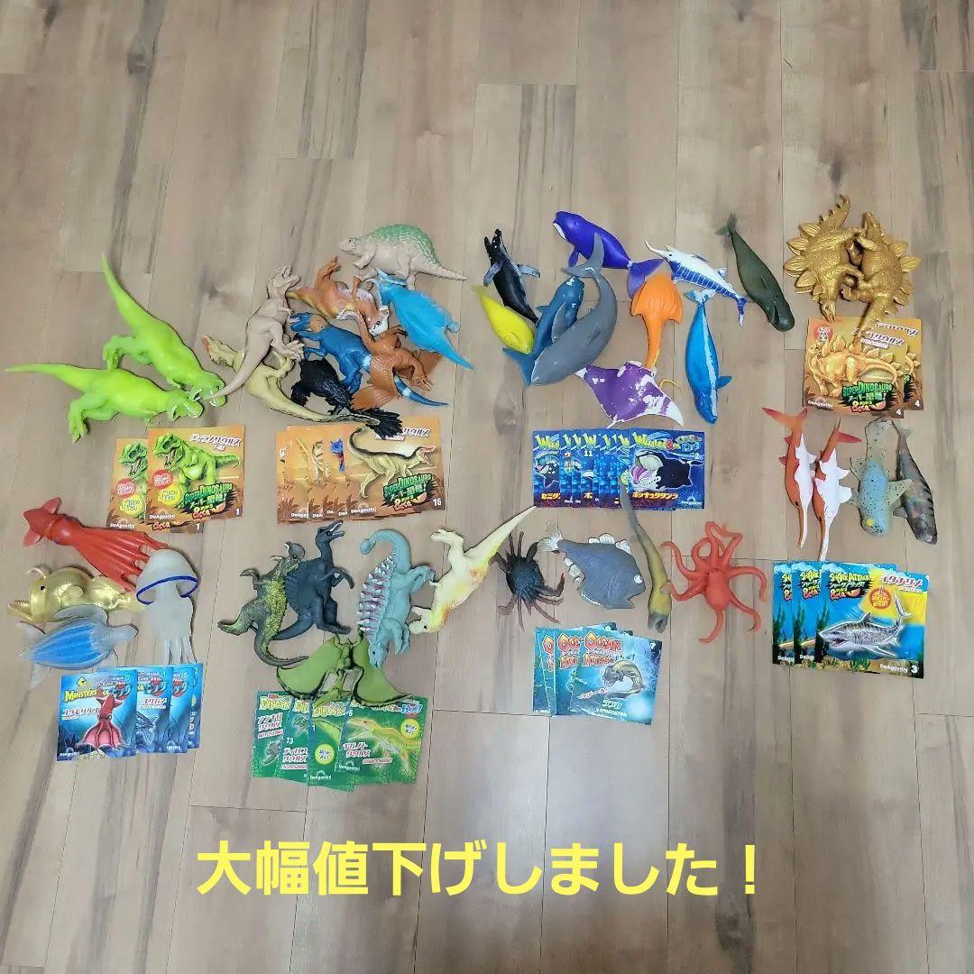 デアゴスティーニ くじら 恐竜 オーシャンアタック シャークアタック ローソン限 ローソン限定オーシャンアタック&Co.ビッグ全15種レビュー。金の