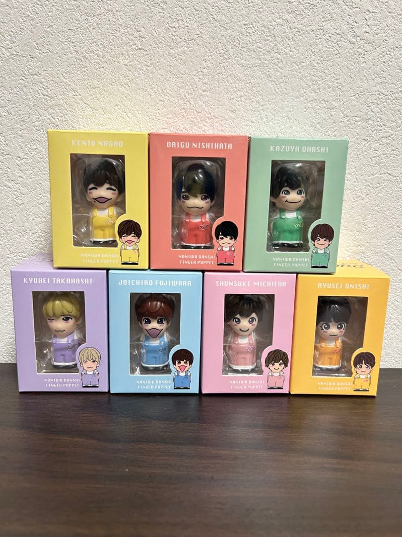 なにわ男子 指人形 7体セット なにわ男子 指人形 7体 セット - メルカリ