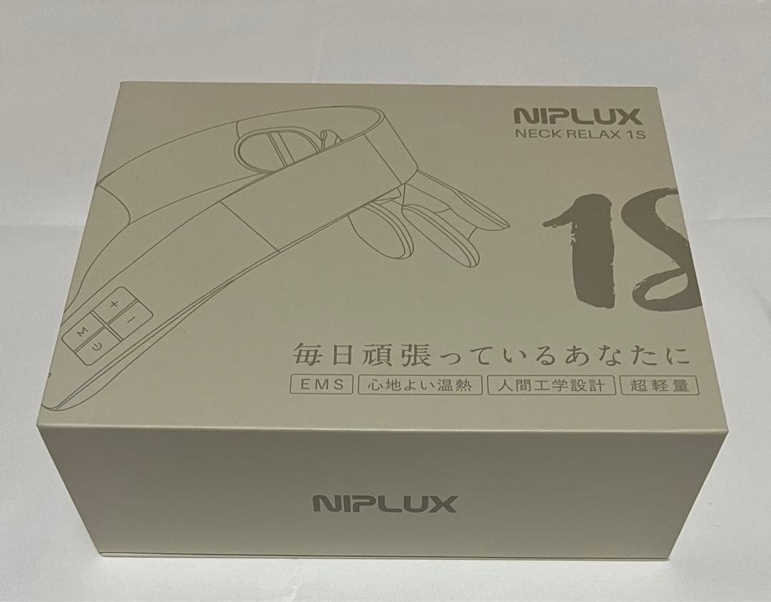NIPLUX コードレスEMS 温熱 運動器 楽天市場】EMS×温熱で首ケア 楽天総合1位【NIPLUX公式】NECK RELAX