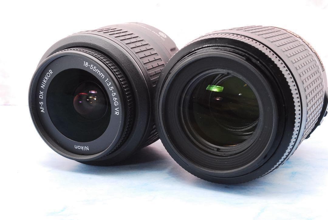 ニコン D3000☆実用品☆一眼レフカメラ☆手ぶれ補正Wレンズのおすすめ