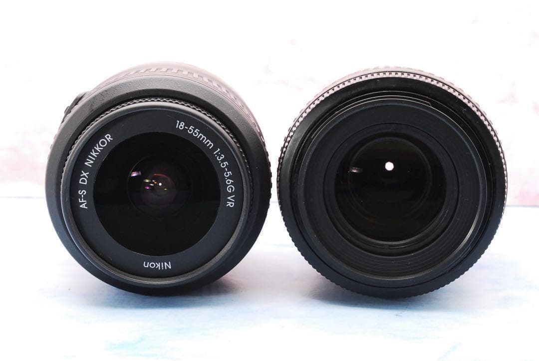 ニコン D3000☆実用品☆一眼レフカメラ☆手ぶれ補正Wレンズのおすすめ