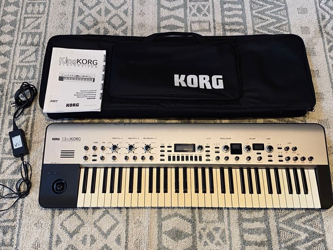 King KORG 61鍵 アナログモデリングシンセサイザー Korg 「KingKorg」 レビュー パート2 | Digiland（デジランド）