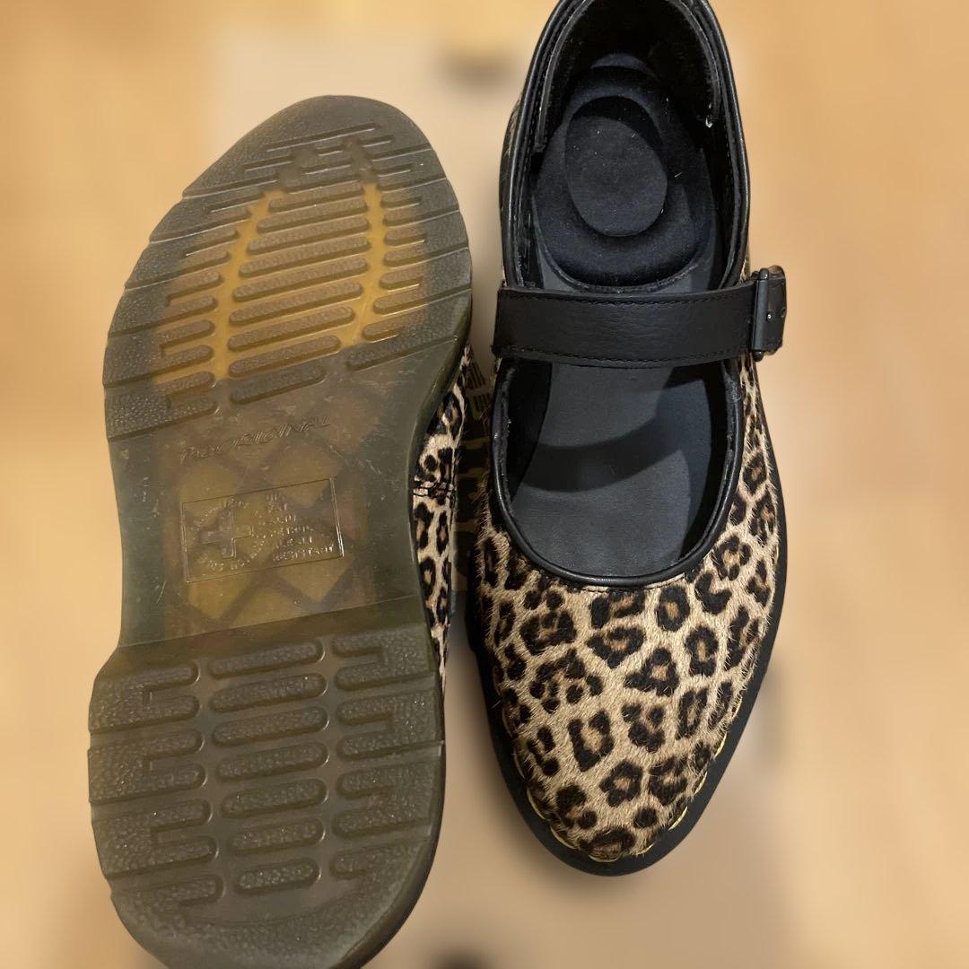 ドクターマーチン ELPHIE MJ ヒョウ柄 ローファー US6 - メルカリ