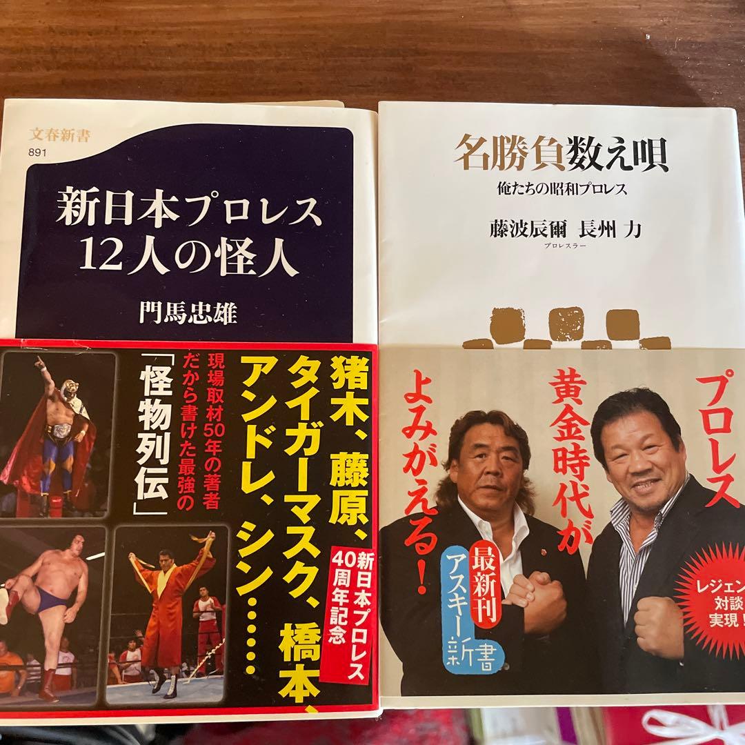 貴重♪ 日本プロレス激闘60年史 データファイル 本2冊つき - メルカリ