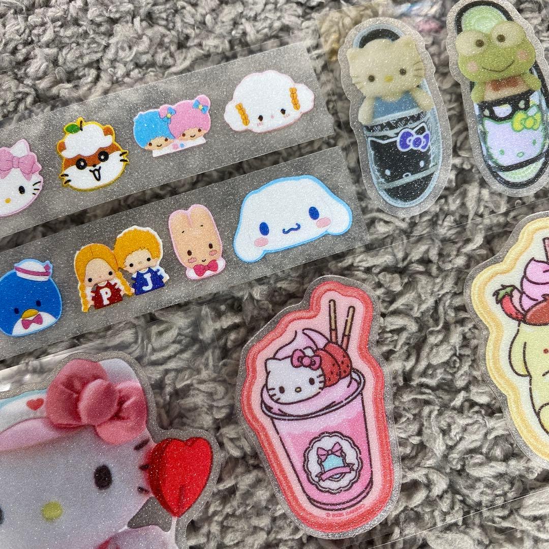 カット済みロールシール おすそ分け17枚セット キラキラシール帳作り