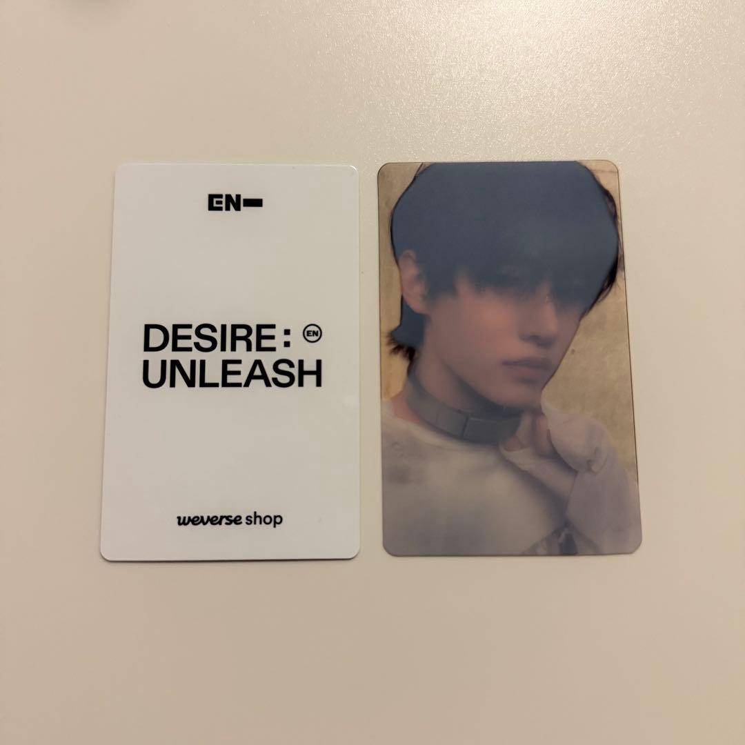 ENHYPEN DESIRE:UNLEASH weverse ソンフン トレカ - メルカリ
