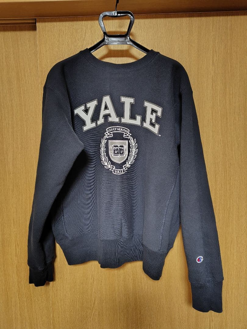 美品！　赤タグ Championリバースウィーブ ネイビースウェット　XL Champion（チャンピオン） リバースウィーブ 赤タグ クルーネック